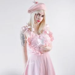 Peiliee 2 Years Anniversary The Dreamy Velvet Dress And Cotton Dress Set New Arrivals