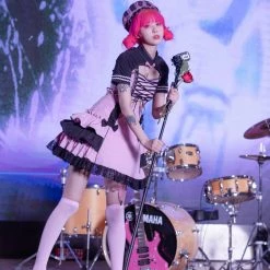 Evil Tooth New Arrivals Cyber Punk Evil Idol Dress Set