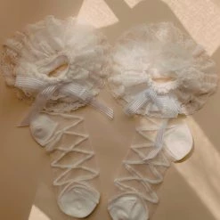 Peiliee Shop Ballerina Dream Handmade Lace Socks New Arrivals
