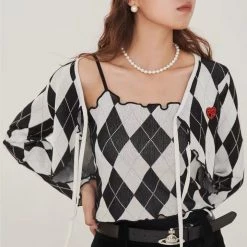 Mummy Cat Sweet School Girls Autumn Cardigan