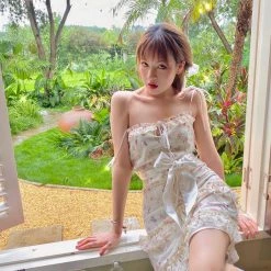 [Premium Selected] Floral Soufflé Mini Dress (designer Arilf)