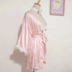 Peiliee Shop [Only 1] Fairy Dream Satin Loungewear Set Last Chance