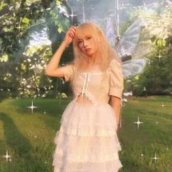 New Arrivals [Sweden Warehouse] The Blooming Angel Elisabeth Lace Dress (Designer Arilf)