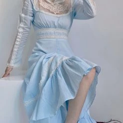 Summer 2022 Princess Diary Vintage Inspired Gunner Sax Style Dress