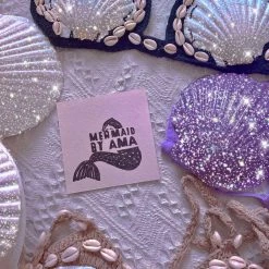 Mermaid By AMA Fantastic Mermaid Natural Shell Handmade Bralette Bikini Bra