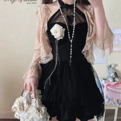 My Favorite 2022 Lost In Rose Land Romantic Mini Dress