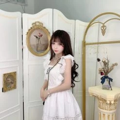 Peiliee Shop X Summer Joy [Exclusive To PeilieeShop] Angel Doll Cotton Dress