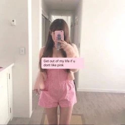 New Arrivals [Customized All Sizes] Sweet Sailor Gingham Babydoll Jumpsuit / Dress