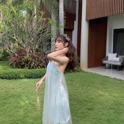 Chic Memories [Premium Selected] Crystal Fairy Diamond Dress New Arrivals