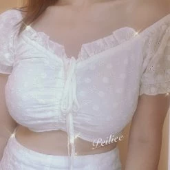 Parision New Arrivals [Parisian Style - From Sweden] Angelic Cotton Dream Set