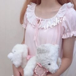 Peiliee Design [Made By Peiliee] Love Is Two Hearts As One Cotton Sleepwear Loungewear Dress