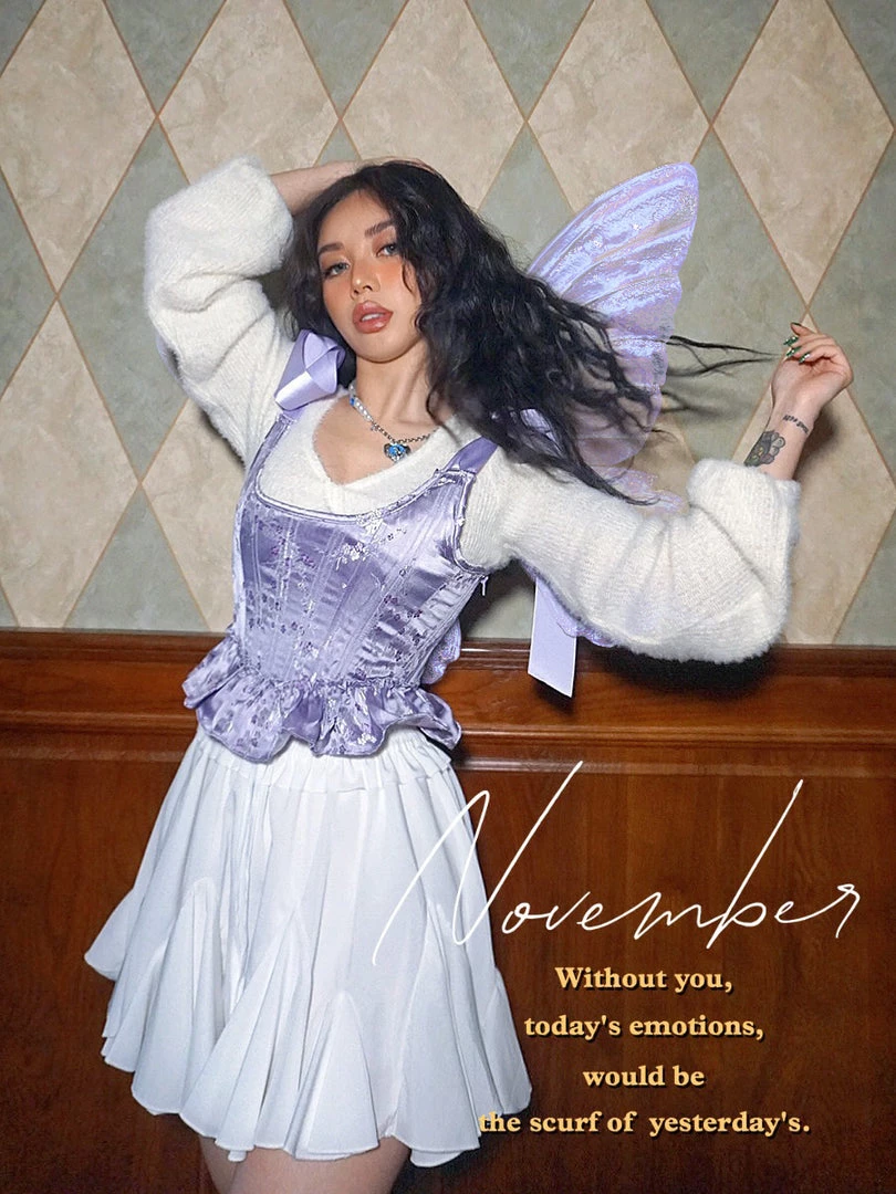 Ricchie Lavender Dream Corset Handmade New Arrivals 4 Ricchie Lavender Dream Corset Handmade New Arrivals