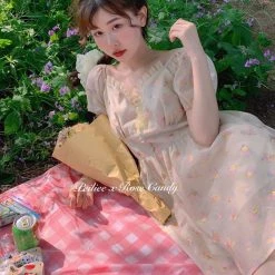 Rose Candy [Customized] Golden Rose Dress