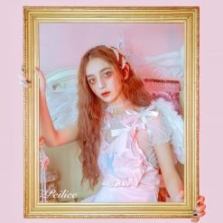 [Sample Sale] Peiliee 2 Years Anniversary The Dreamy Velvet Dress And Cotton Dress Set New Arrivals