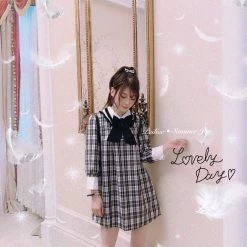 Summer Joy [Mid Season SALE] On The Other Side Of The Moon Gingham Dress New Arrivals