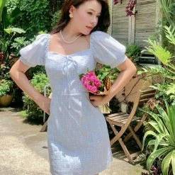 Boss JIA New Arrivals Dream Of The Love Sea Lace And Gingham Mini Dress 11 Boss JIA New Arrivals Dream Of The Love Sea Lace And Gingham Mini Dress