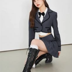 Mummy Cat La Lisa School Girl Suit Set