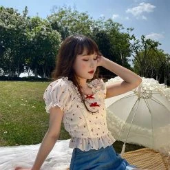 [12 Studio] Lollipop Hearts Shirt