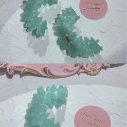 Basic Fashion Summer 2022 For Angels - Minty Angel Hair Claw 5 Basic Fashion Summer 2022 For Angels - Minty Angel Hair Claw