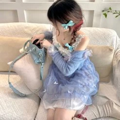 [Mid Season Sale ] Don't Forget Me 3D Flower Cardigan (Designer Arilf)