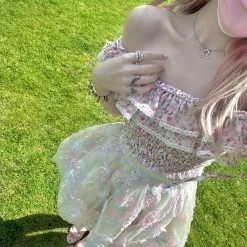 [Arilf SS22] Lost In The Floral Garden Skirt