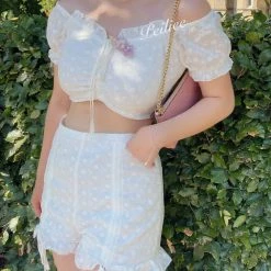 Parision New Arrivals [Parisian Style - From Sweden] Angelic Cotton Dream Set