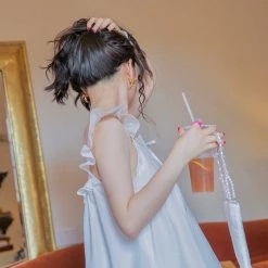 My Ghost Cupid’s Heart Vintage Lace Cotton Dress New Arrivals