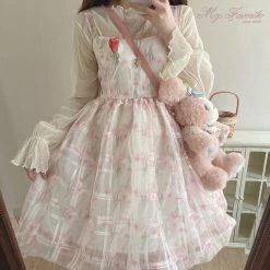 My Favorite 2022 New Arrivals [Basic] Tulips Letter Mini Dress