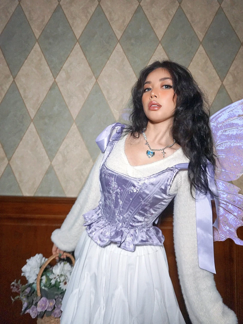 Ricchie Lavender Dream Corset Handmade New Arrivals 9 Ricchie Lavender Dream Corset Handmade New Arrivals