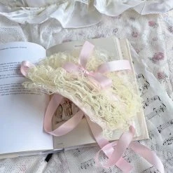 Peiliee Shop [Handmade] Lace Fairy Hairband New Arrivals