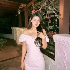 Boss JIA Delos' Dream Cotton Mini Dress Summer 2022