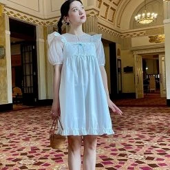 My Ghost Cupid’s Heart Vintage Lace Cotton Dress New Arrivals