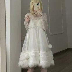 New Arrivals [Limited Edition NoLolita] Fine Snow Dress