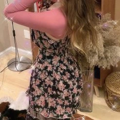 [Premium Selected] Rozen Maiden Floral Set Mini Dress (designer Arilf) New Arrivals