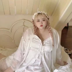 DAJUN New Arrivals [Curve Beauty] Daydream Angel Lounge Wear Set