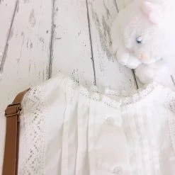 Peiliee Shop Girls’ Feelings Are Always Poetic Cotton Shirt Summer 2022