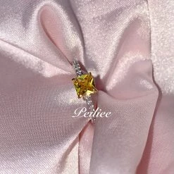 Peiliee Shop Princess Bella Crystal Ring New Arrivals