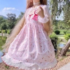 [Mid Season SALE] La Rose Rouge French Lace Dress (Design By Canmi)