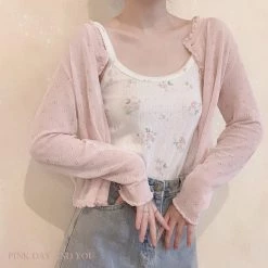 RIBERRY New Arrivals [Basic] Fairy Dance Floral Vest Top