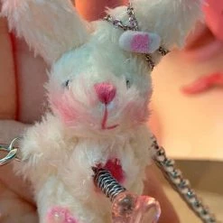 YOKO New Arrivals Bad Lil Bunny Doll Hairpin / Necklace