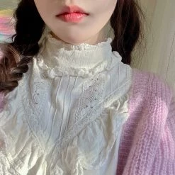 Rose Candy Secret Love For You Vintage Cotton Shirt New Arrivals