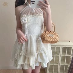 My Favorite 2022 Lost In Rose Land Romantic Mini Dress
