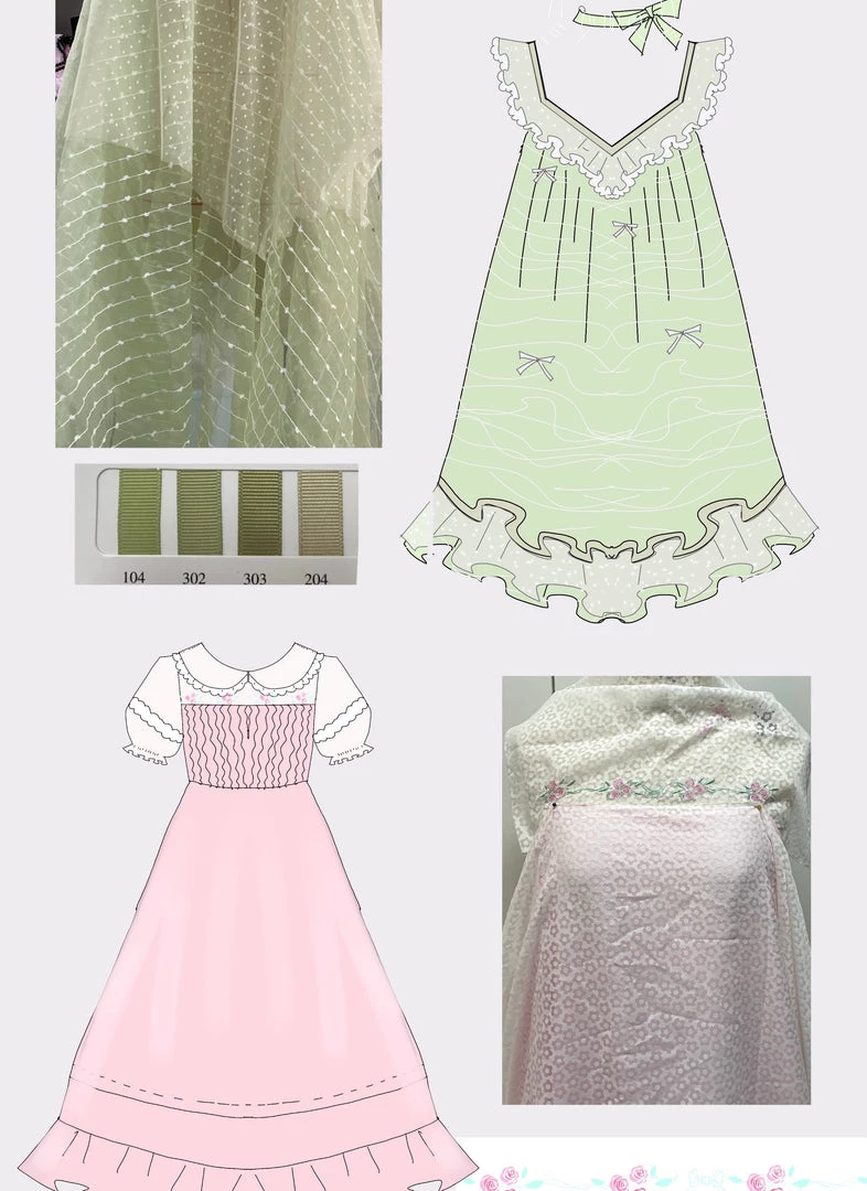 12 Studio Rose Mist French Romantic Dress 3 12 Studio Rose Mist French Romantic Dress