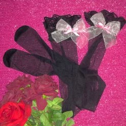 Peiliee Shop Macaroon Babydoll Handmade Satin Pantie Set