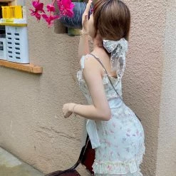 [Premium Selected] Floral Soufflé Mini Dress (designer Arilf)