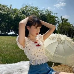 [12 Studio] Lollipop Hearts Shirt