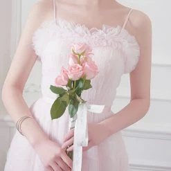Customized [Couture] Sakura Romance Pink Bridal Dress New Arrivals
