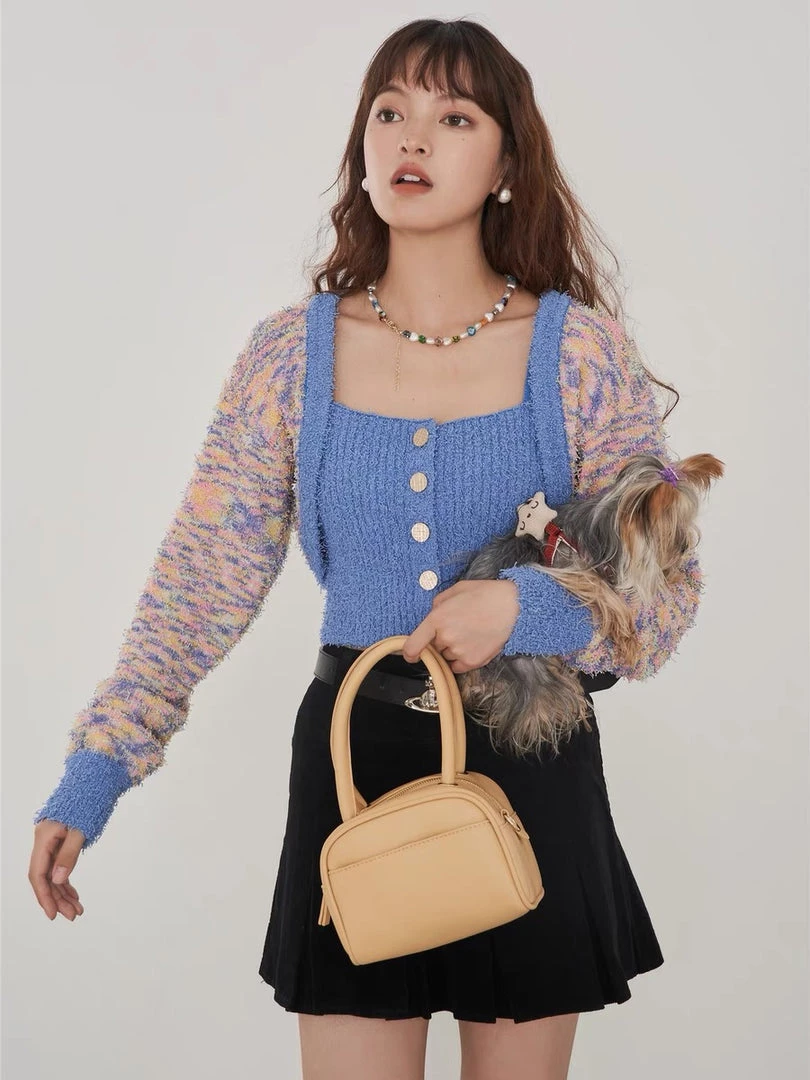 Mummy Cat New Arrivals Paris Autumn Walk Soft Cardigan Set 1 Mummy Cat New Arrivals Paris Autumn Walk Soft Cardigan Set