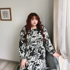 DAJUN New Arrivals [Curve Beauty] Dolly Coo Dress