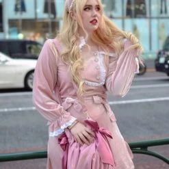 Peiliee Shop X Summer Joy New Arrivals [Mid Season SALE] Princess Angelina Velvet Dress Set